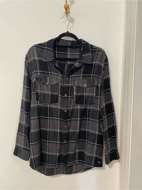 Roxy Women’s Black & Grey Flannel